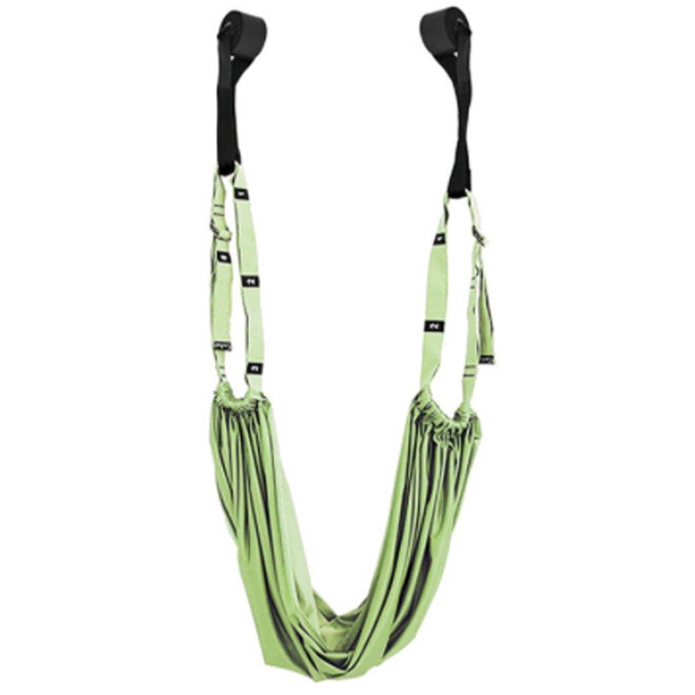 1pc- teiliges zugseil-hängematten-schwingtür-flexibilitäts-dehnband für beine, geeignet für ballett- und gymnastiktrainer: Grün
