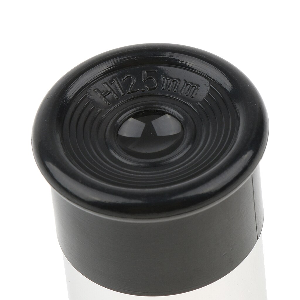 Telescope Eyepiece Lens H12.5mm Focal Length 35 Degree Wide Viewing Field 0.965''/24.5mm for Astronomy Photography Accessory