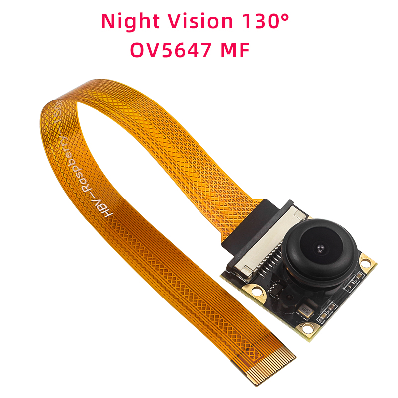 Raspberry Pi 5 Camera 5MP 1080P Optioneel Nachtzicht Groothoek IR-CUT FF AF-camera's voor RPI 5 Pi5 Nul: green