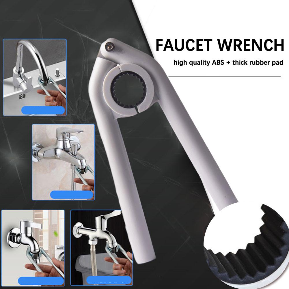 Torsione Rubinetto Aeratore Chiave Lavabo Da Cucina Beccuccio Filtro Strumento di Rimozione Bagno Antiscivolo Allentamento Rubinetto Chiave Maniglia Strumenti