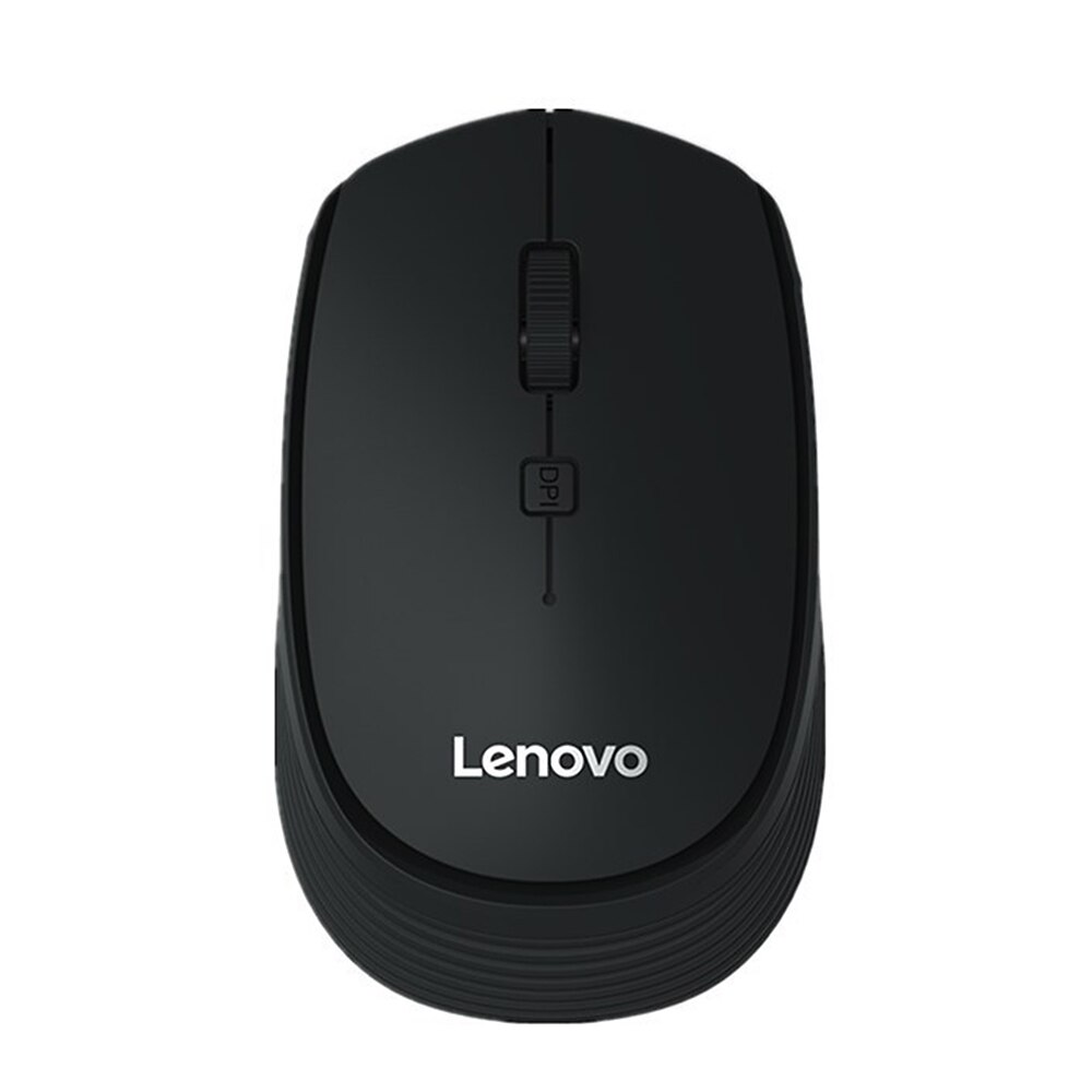 Lenovo M202 Mini mysz bezprzewodowa mysz optyczna 2.4GHz mysz biurowa z odbiornikiem USB na komputer przenośny: Default Title