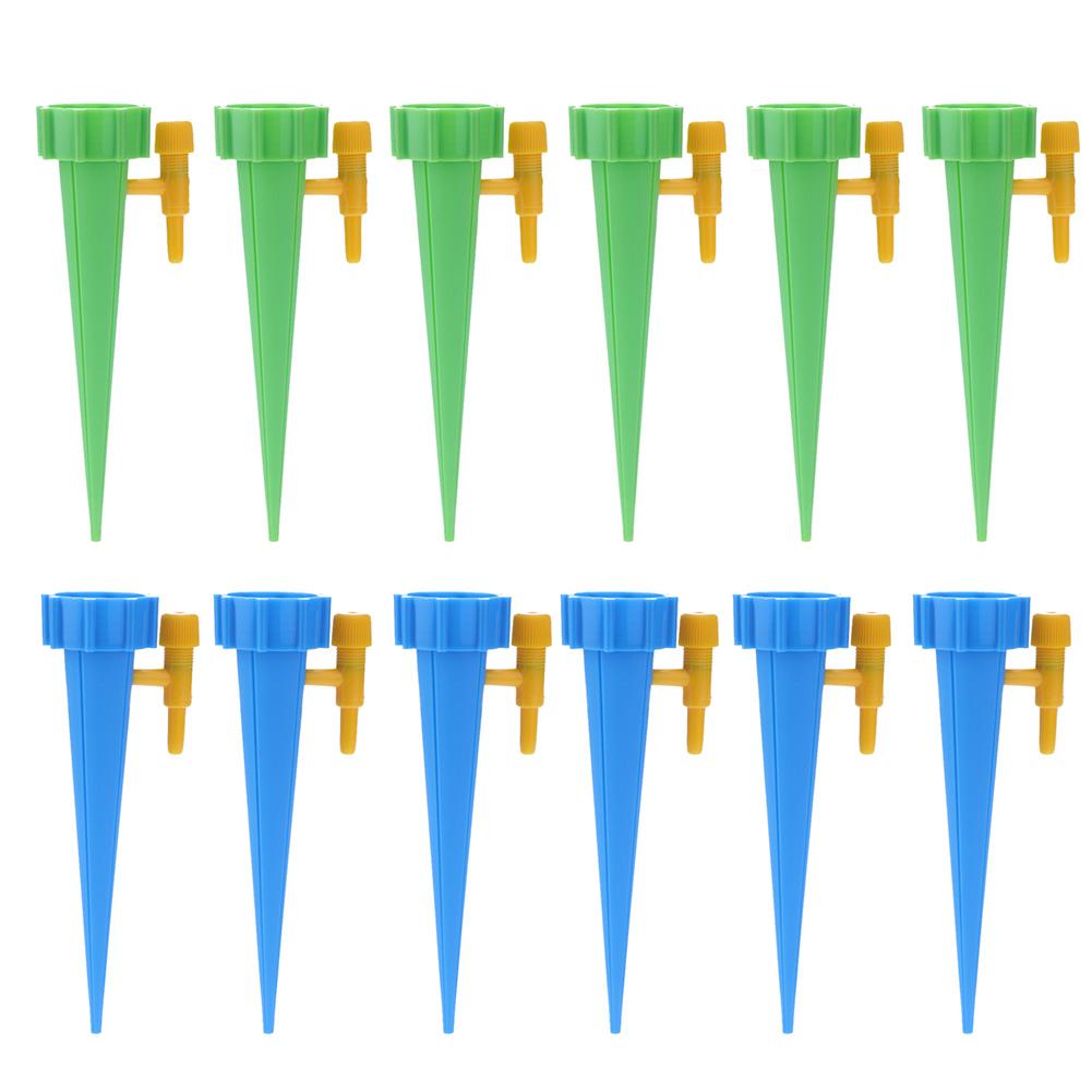 1/6/12/18/30 Self-contained Auto Drip Irrigation Watering Potted System Automatic Watering Spike Kit for Plants Indoor Household: 12PCS Multicolor