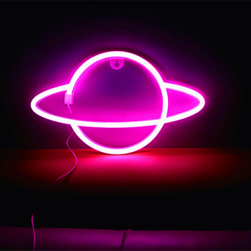 Lampe néon LED colorée en forme de banane elliptique, luminaire décoratif d&#39;intérieur, idéal pour une fête ou une chambre à coucher: 01