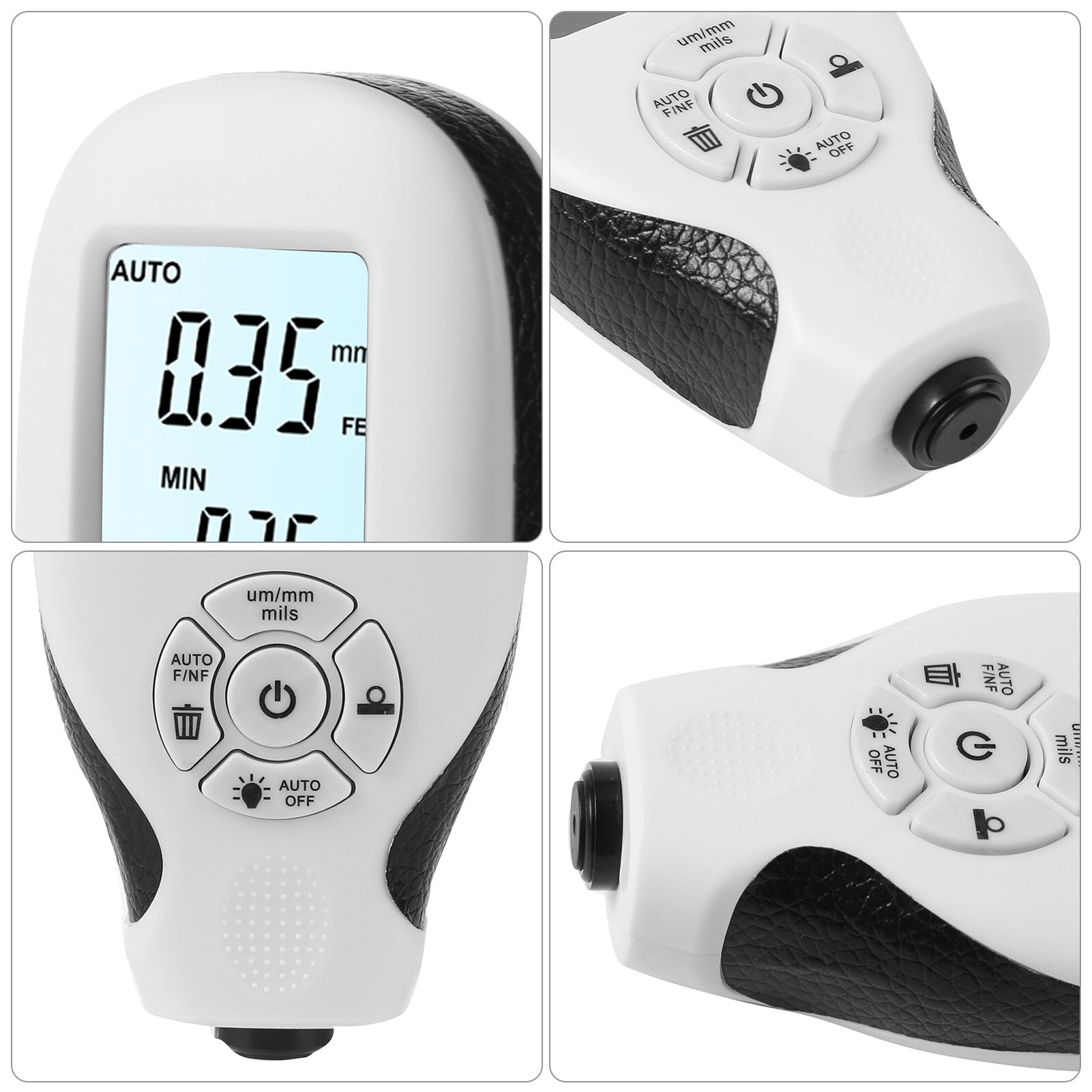 Paint Thickness Tester Car Coating Film Thickness Gauge 0~2000um Digital Coating Meter Automotive Paint Films Tester