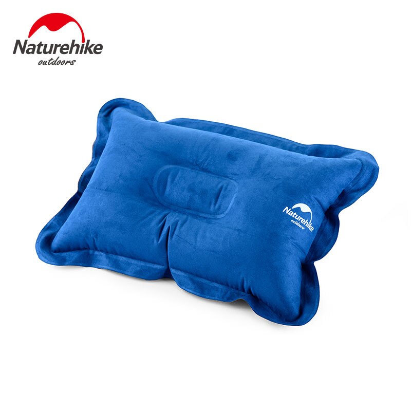 Naturehike Upgraded Suede Material Inflatable Pillow for Hiking Backpacking Travel Pillows Camping Nap Air Pillows NH15A001-L