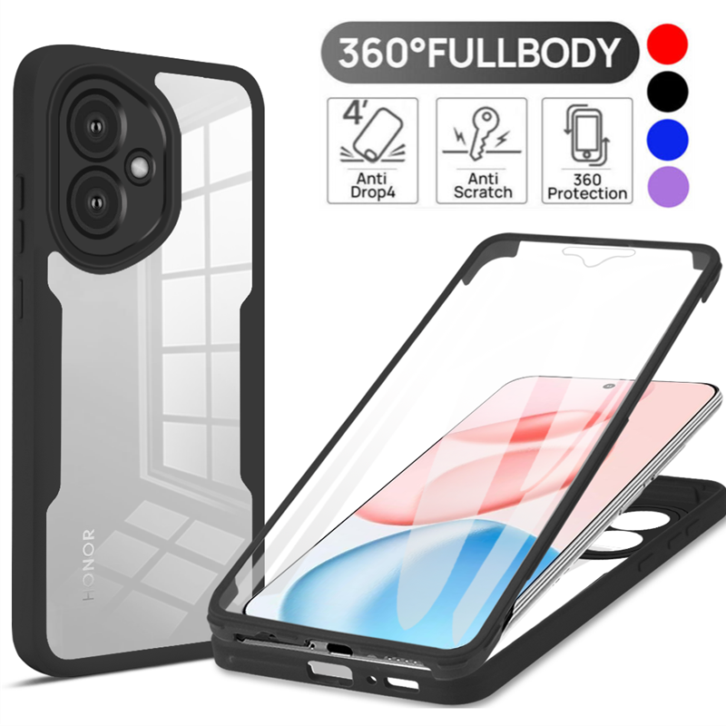 Funda protectora de cuerpo completo a prueba de golpes para Honor 400 Pro Honor 400 Lite 5G, Protector de pantalla, Fundas Coque Capa