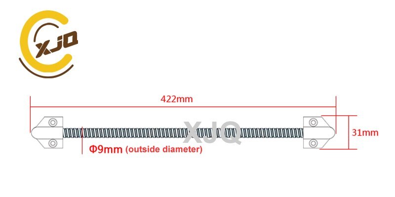XJQ Door Loop Electric Exposed Mounting protection sleeve Access Control Cable Line for Control Lock Door Lock Stainless steel