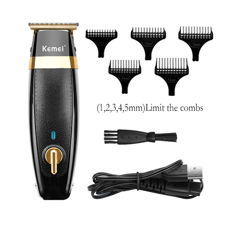 finishing hair trimmer men hair clipper electric rechargeable beard trimmer outliner blade cordless haircut tool