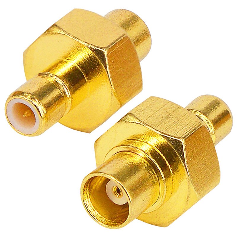 1 stk sma / rp-sma til mmcx / smb / mcx / smc hannplugg og hunnkontakt rf koaksialkontakt rett: Type 28