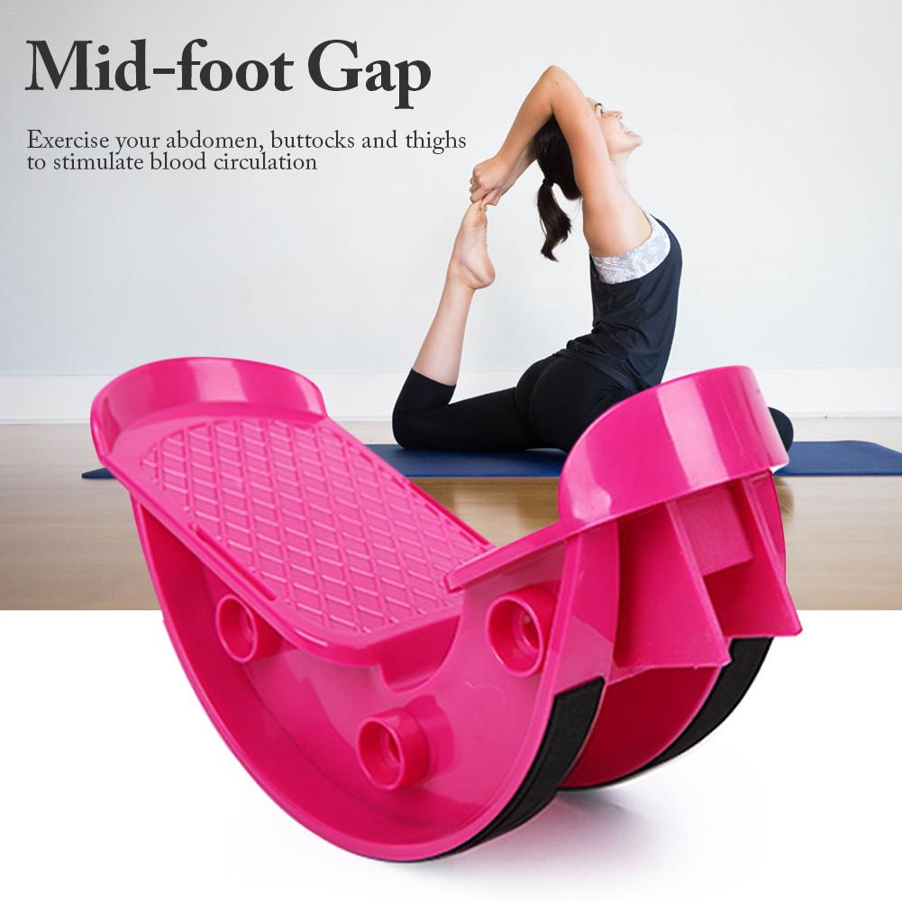 Foot Rocker Calf Ankle Stretch Board For Achilles Tendinitis Muscle Stretch Foot Stretcher Yoga Fitness Sports Massage Pedal