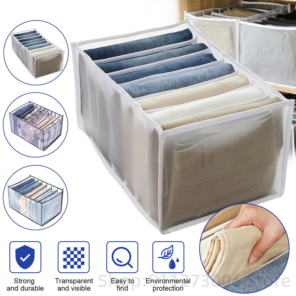 Organizador de armario para ropa interior, caja de almacenamiento para calcetines, bolsa de almacenamiento para armario, sujetador, pantalones, cajón divisor