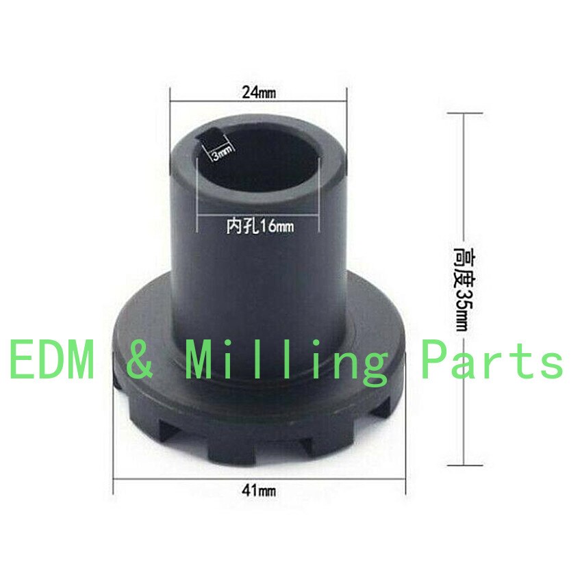 2pcs Milling Machine Parts Gear C85 Z Shaft Clutch Insert CNC For Bridgeport Milling