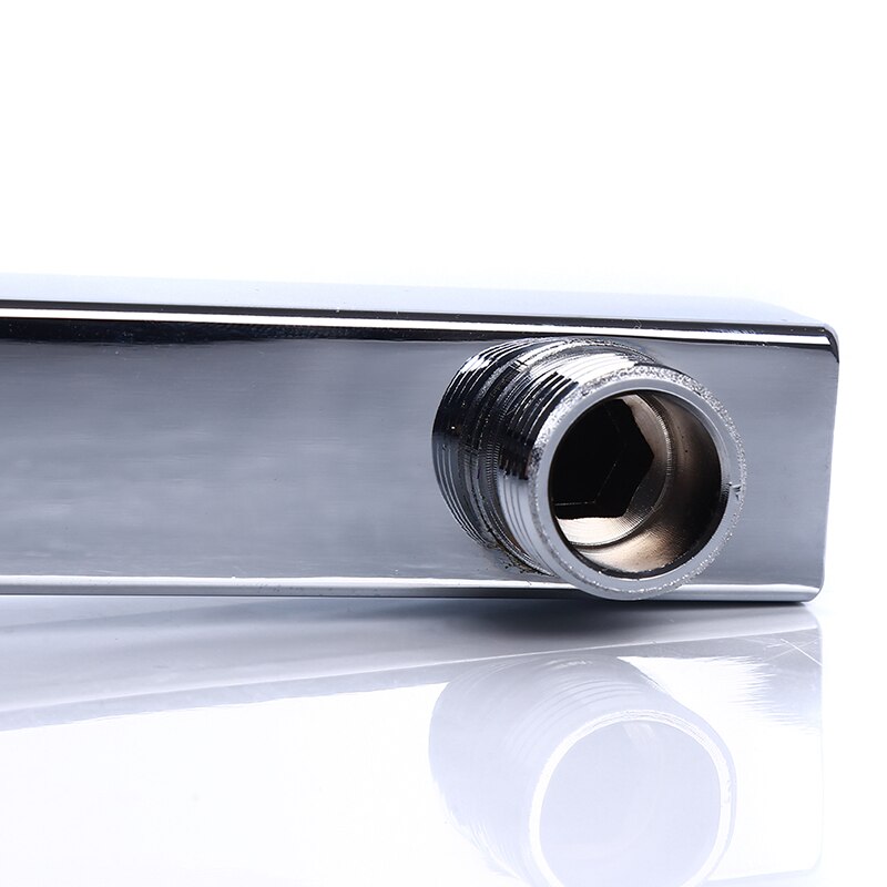 Unique 37.5cm Length Plastic Square Shower Head Arm Wall Mounted Extension Arm Bathroom Tools Accessories Bathroom Products