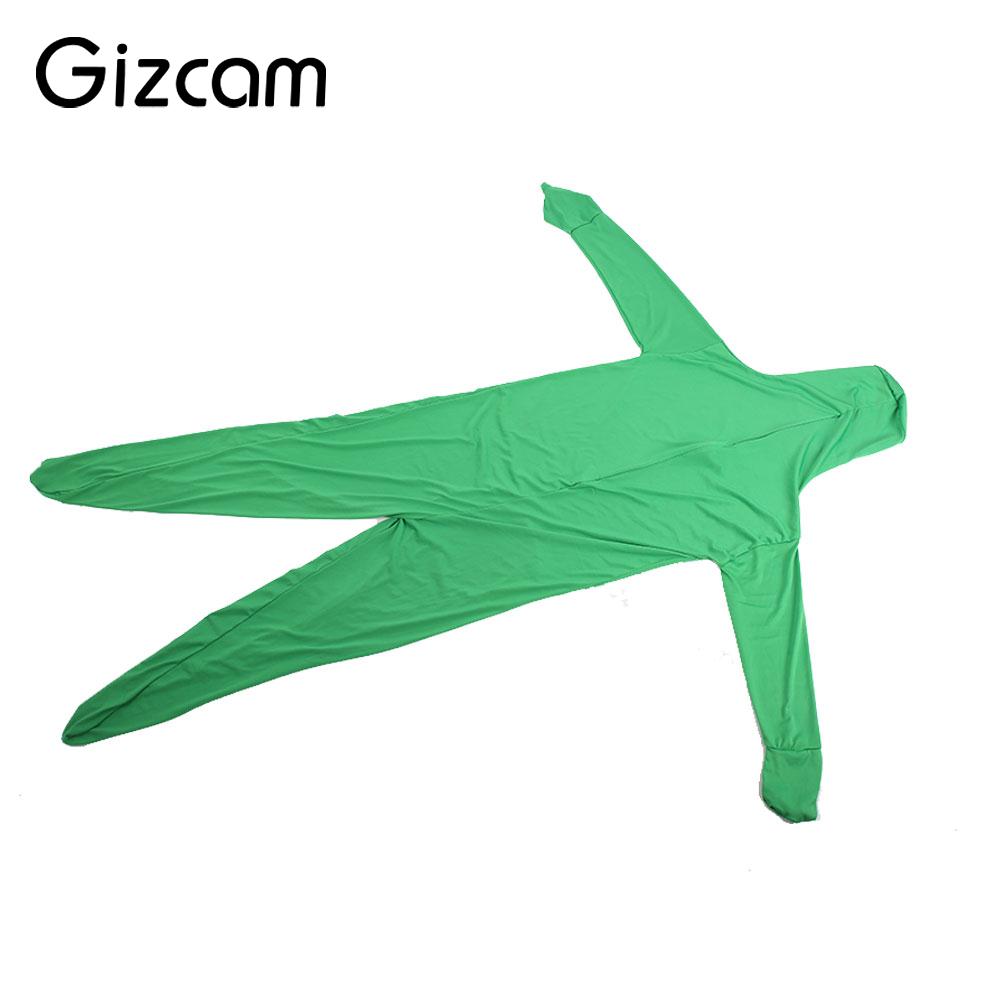 Skin Suit Invisible Effect Stretchy Body Green Screen Suit Photo Adult Tight Suit Comfortable Video