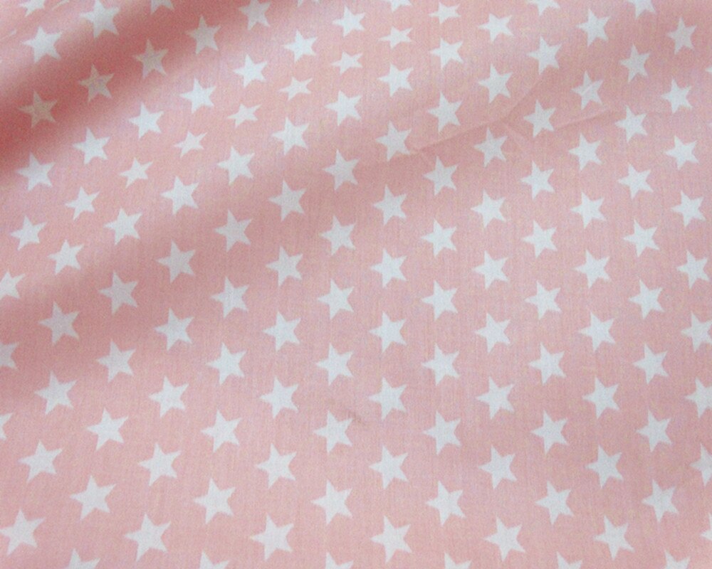 160*100cm bomullstyg tryckt enhörning stjärna baby flicka bomull quilting twill tyg för gör-det-själv sömnad lapptäcke tyg ark tyg: Bomullstyg  -2