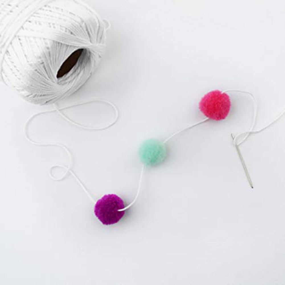 Artesanía de costura DIY, 300 Uds., pompón multicolor, artesanía de piel, pompones suaves, decoración de boda, coser en tela, accesorios