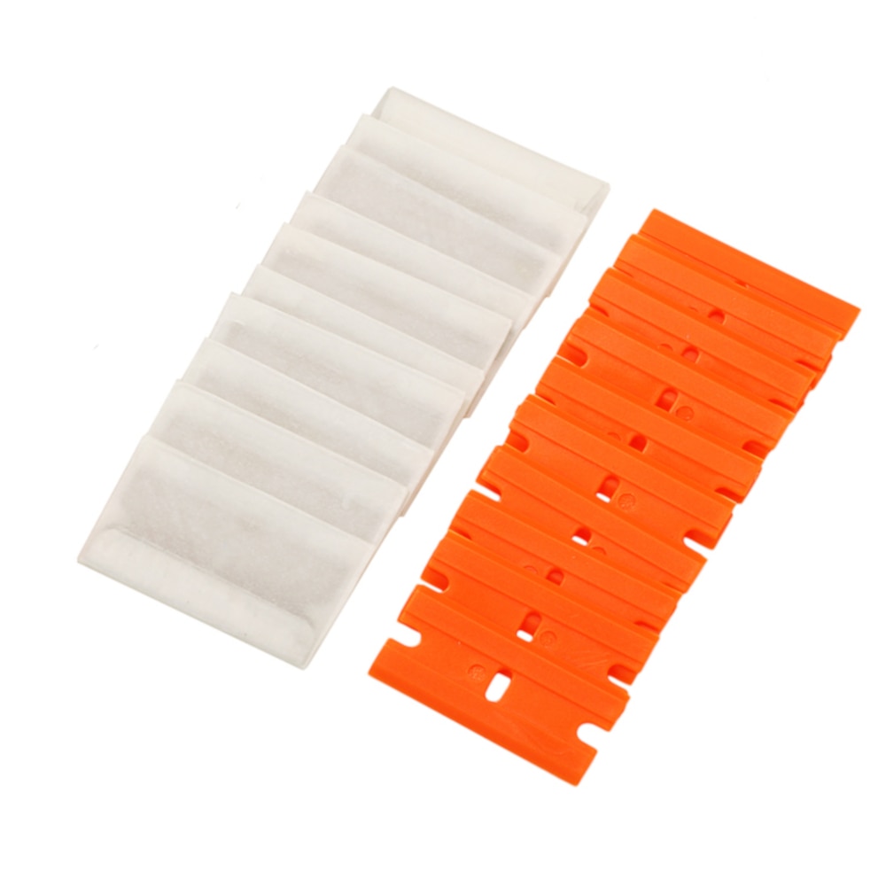 Rasierklingen aus Kunststoff/Metall, Schaber, Rakel, Kunststoffgriff zur Auswahl, UV-Kleberentferner, praktisch-Touchscreen-Aufkleber, Reiniger