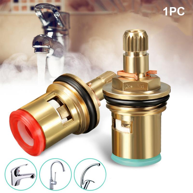 1/2" Replacement brass ceramic disc tap quarter turn cartridges gland insert 20 teeth Faucet Accessory Disc #030