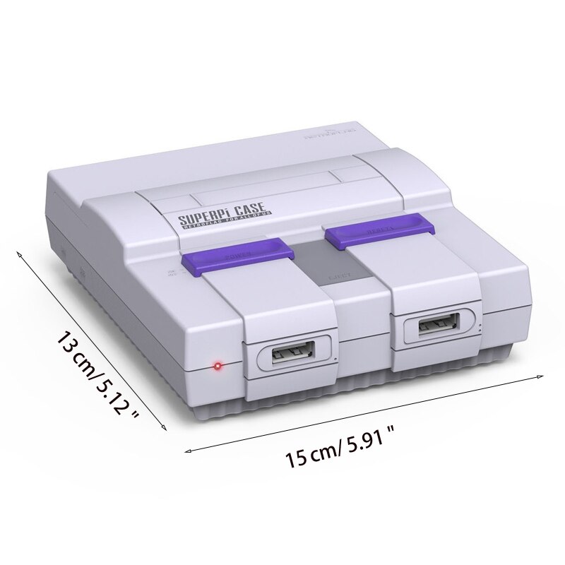 R91A Retroflag Superpi Case Superpi Behuizing Shell W/Veilig Shutdown &amp; Reset Gaming Case Retropie-U Voor Raspberry pi 3B 3B Plus