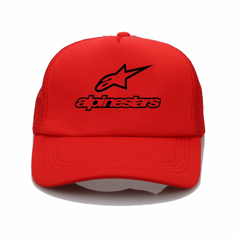 Alpine star Printed baseball cap men/Women cool Summer Mesh Trucker cap adjustable snapback hats: 11