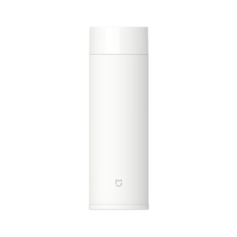 Garrafa térmica xiaomi mijia de 350ml, copo térmico com 12 horas de água fria, presente de aniversário para menino menina amigo mulher: White