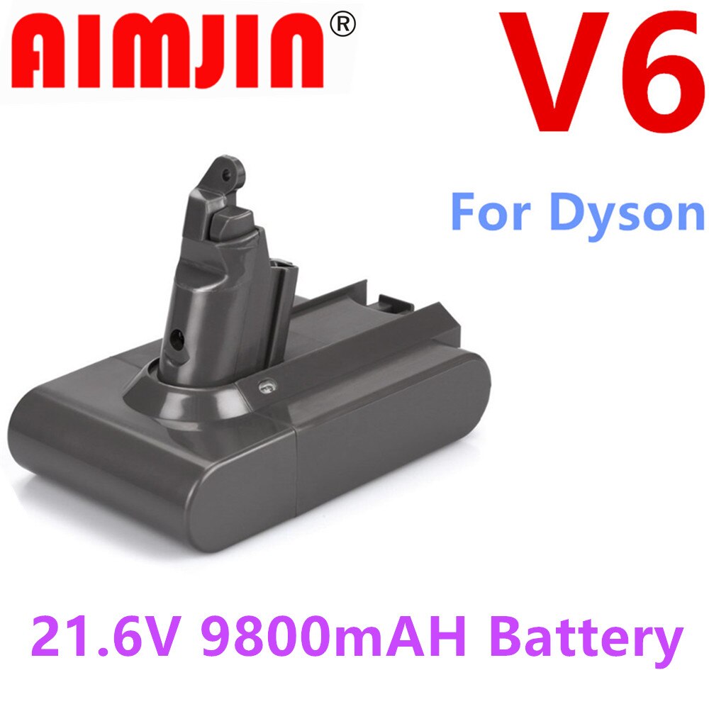 Dyson Dc62 Batterie 4.0/6.8/9,8 Ah 21,6 V Li-Ion Batterie Für Dyson V6 DC58 DC59 DC61/62/74 SV07 SV03 SV09 Staubsauger Batterie: 9.8A