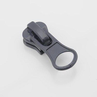 Meetee 10pcs 5# Resin Zipper Head Thick Candy Color Zipper Pull Slider DIY Repair Pillow Quilt Bedding Bags Sewing Clothes ZT005: Navy