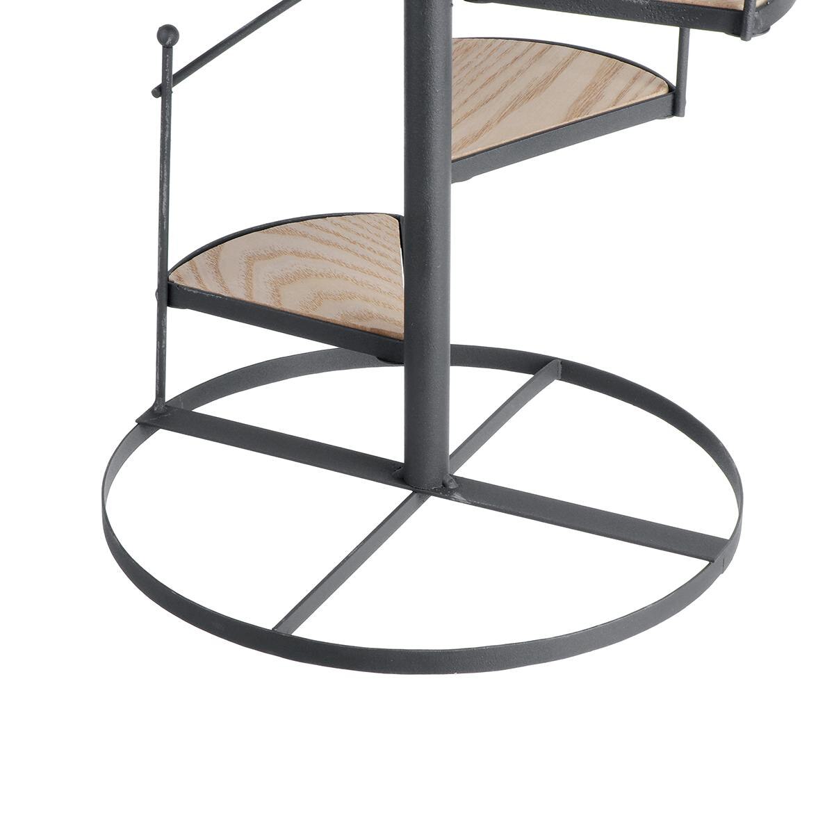 6 etager havearbejde display rack blomster plante stå spiral vitrine urtepotte hylde hjem udendørs terrasse have potter holder stativ