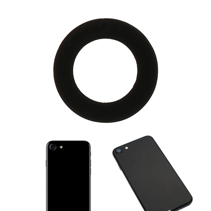 Telefon bagkamera linse glascover med selvklæbende mærkat til iphone 7 4.7 tommer 19qe
