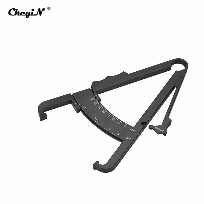 Lichaamsvet Monitoren Vet Tester Body Huidplooi Tape Meting Tool met Meetlint Lichaamsvet Monitoren Remklauw Gezondheidszorg Tool