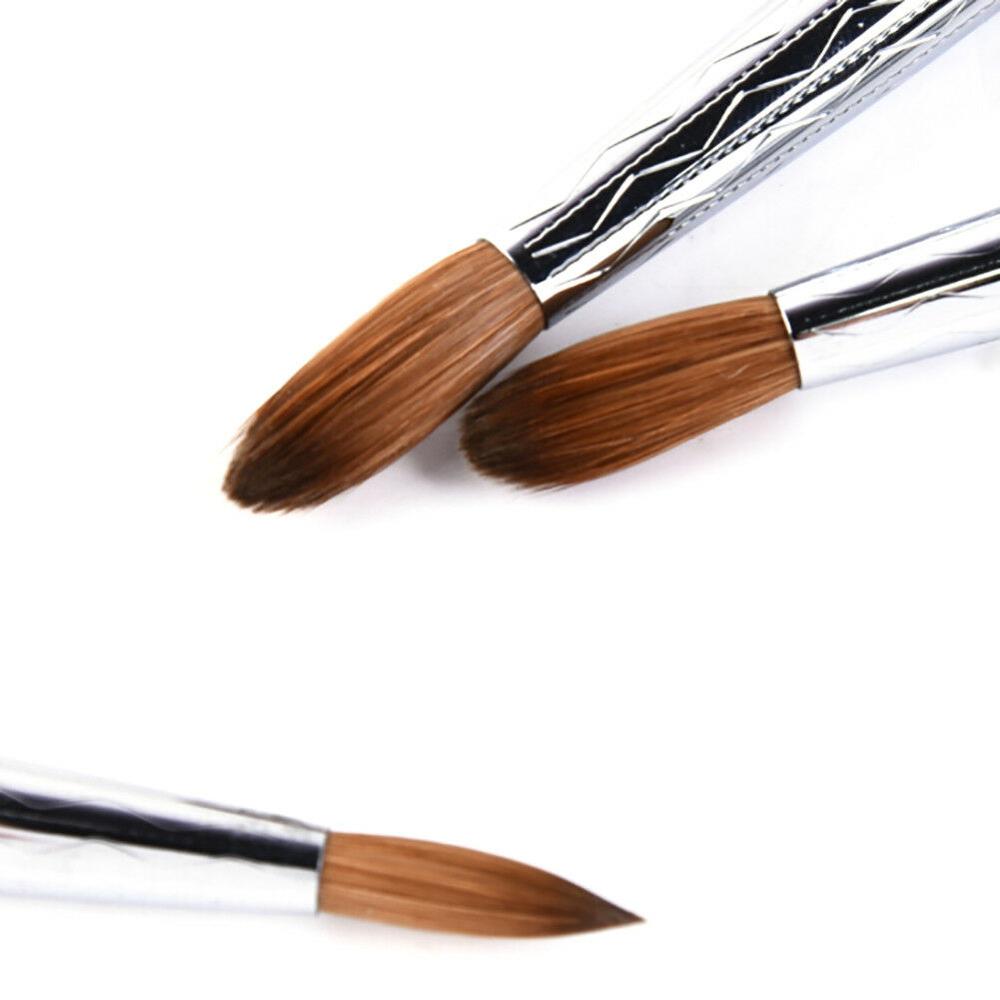 Acryl handvat nagelkunst penseel gereedschap kolinsky marterhaar nagelverzorging