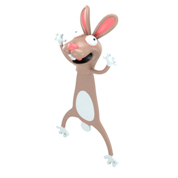 cute bookmarks funny 3d animal bookmarks reading stationery for kids and students: IG0458A7