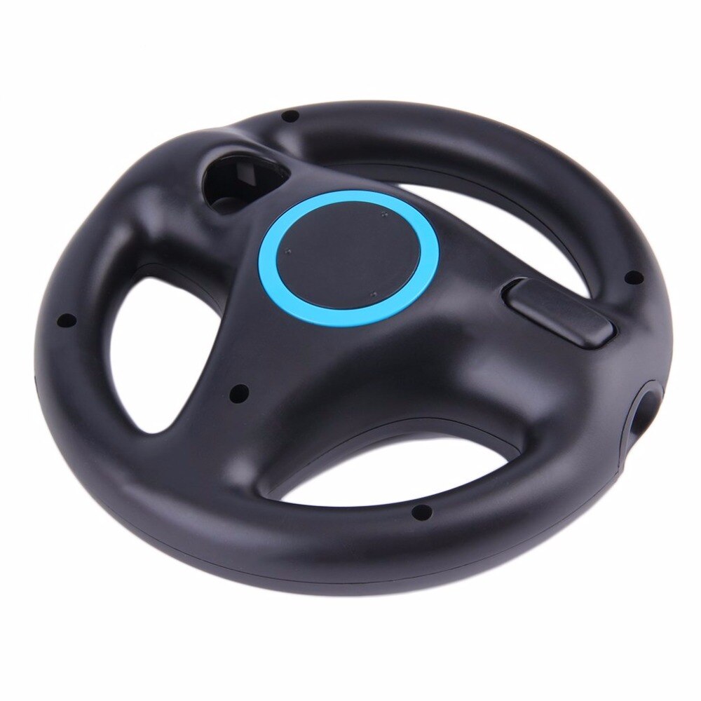 3 kleur Plastic Innovatieve en ergonomlc Game Racing Steering Wheel voor Nintendo Wii Remote Controller