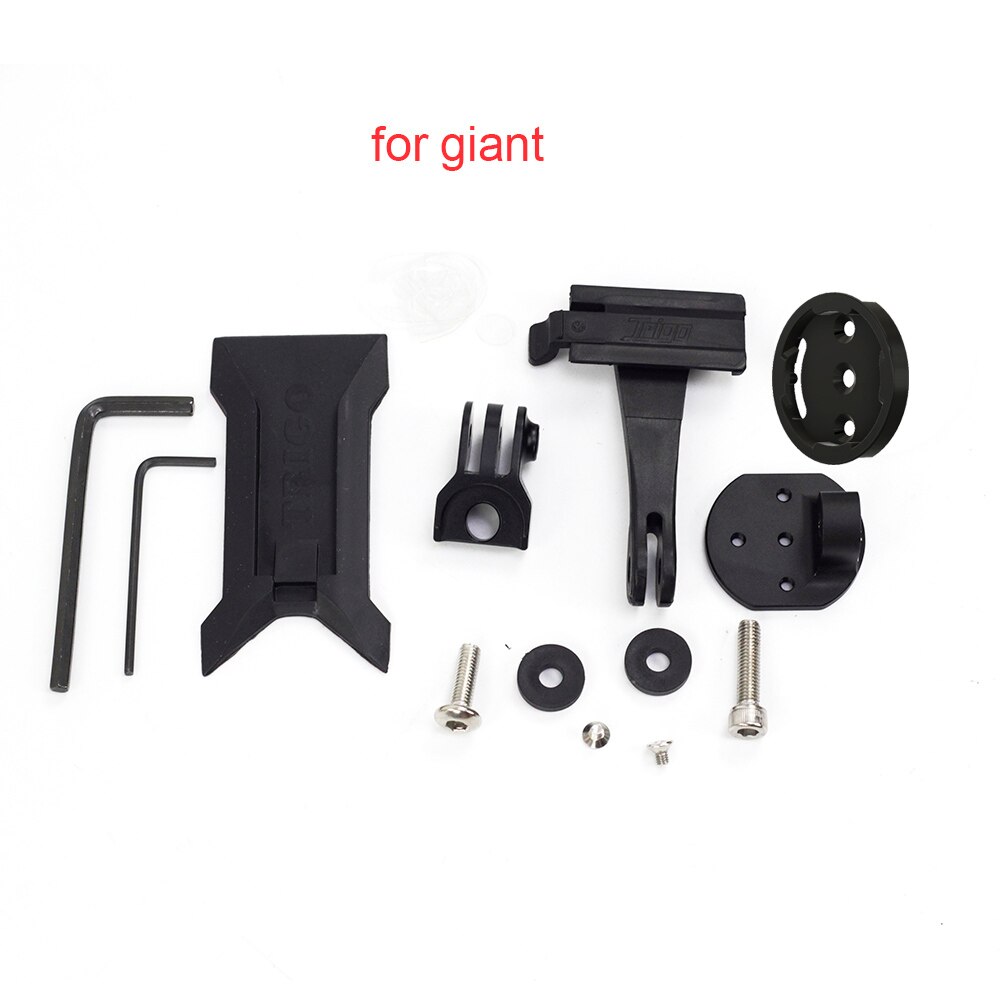 Caméra de cyclisme pour ordinateur, support Triple pour Brompton 3, pour Garmin Wahoo Bryton, accessoires de vélo Gopro: for giant