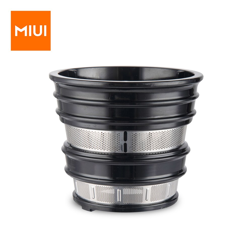 Miui Slow Juicer Accessoires (Hoofdunit/Zeef/Ijs Zeef/Vijzel/Feeder Cup/Rubber stop) thuis Elektrische: metal filter