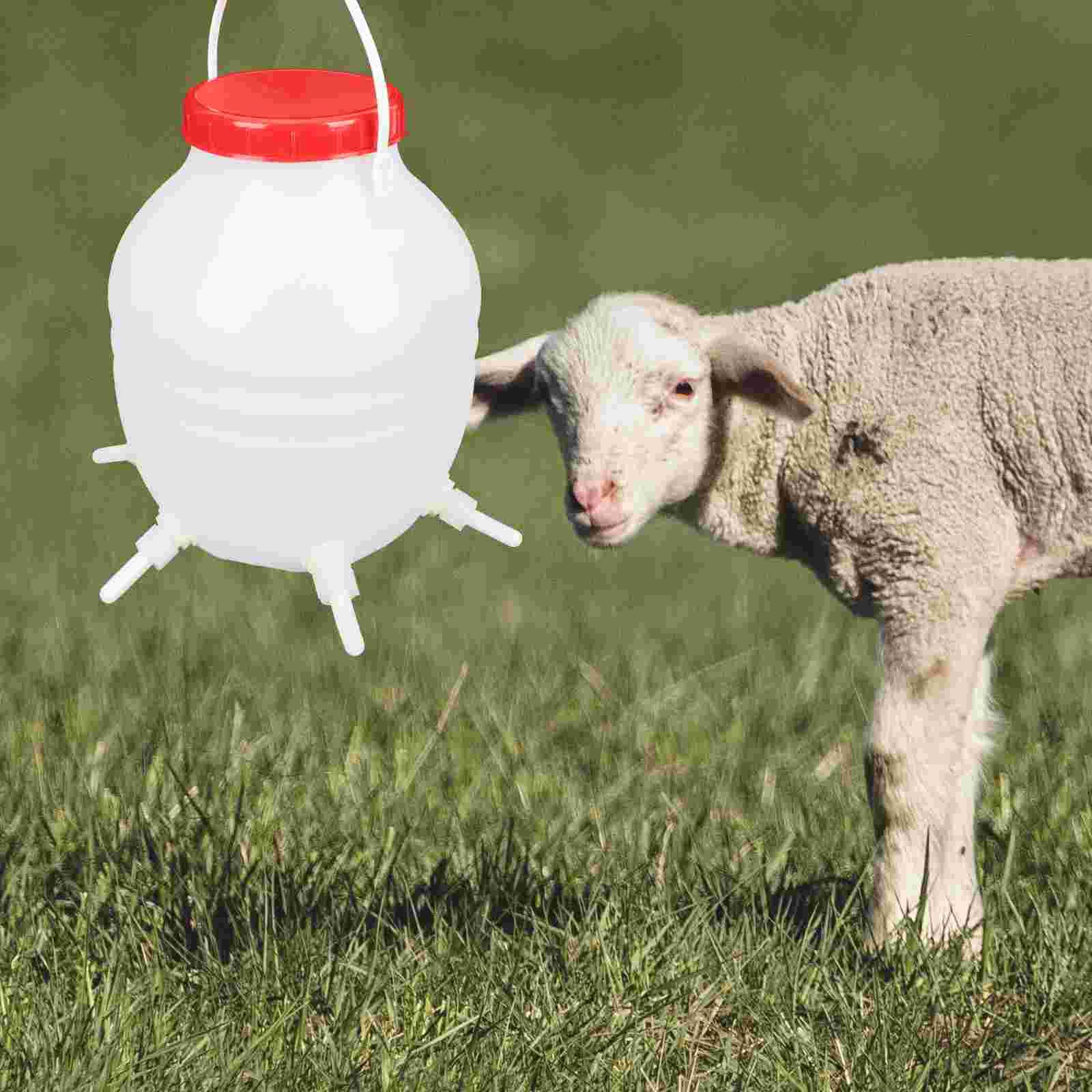 1 Set Lamb Feeder Feeder Automatic Nurse Machine with Silicone Nipples