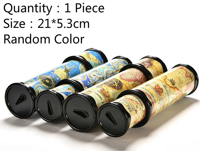 3 Kinds Rotating Kaleidoscopes Magic toy Colorful World Preschool Toys Educational Science toys Best for kids GYH: L