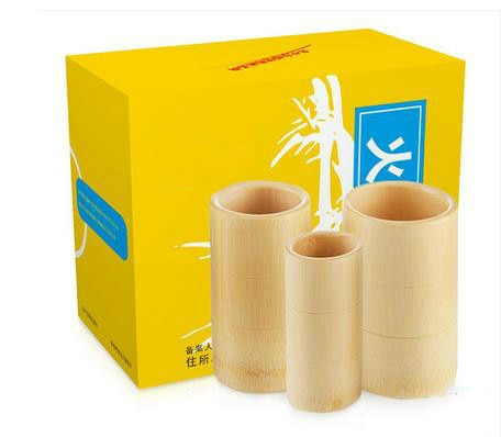 Bamboe Cupping Apparaat Grote Natuurlijke Bamboe Blikjes In Kleine Huishoudelijke Types. De Drie Zuigkracht Traditionele Cupping-jfie56
