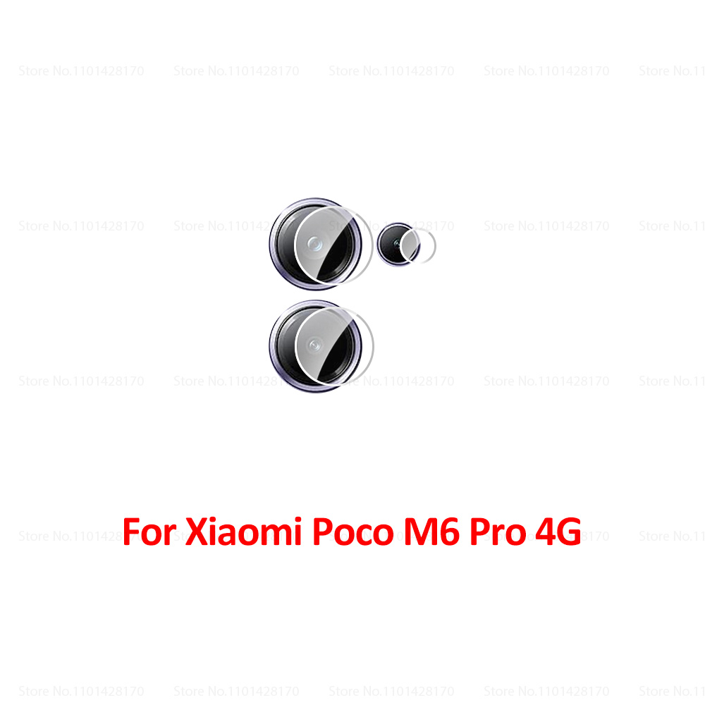 3-5 pièces couverture arrière de caméra pour Poco X7 Pro 5G protecteur de caméra lentille verre trempé Xiaomi Poco F7 Ultra X6 F6 M6 Pro 4G Film d'objectif