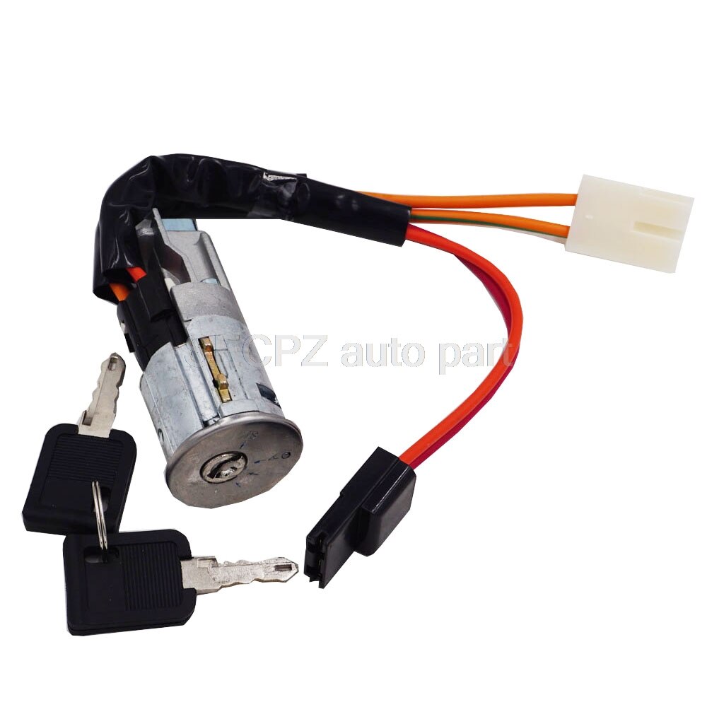 Ignition Switch Lock Barrel Set with Keys for RENAULT TRAFIC VAUXHALL VIVARO NISSAN PRIMASTAR 2001 7701038365