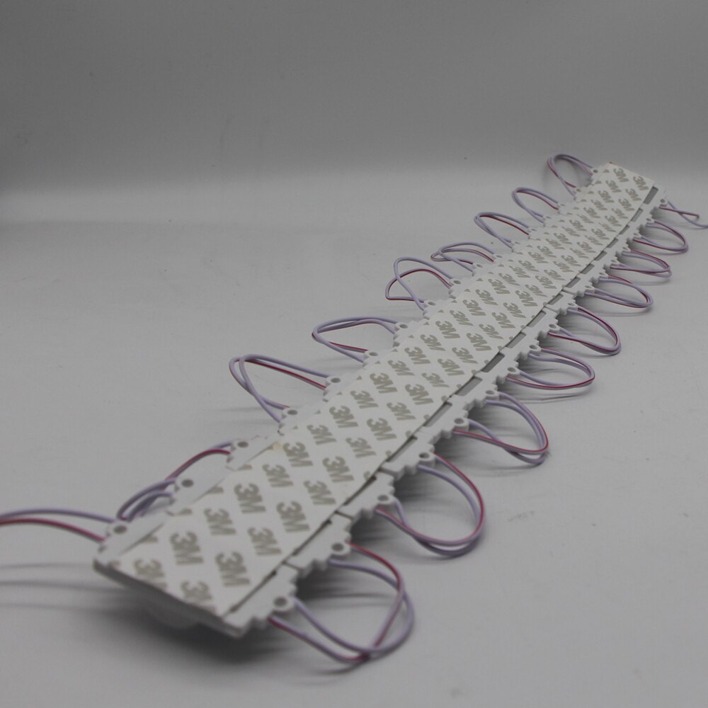 5730 Super Bright 12V LED Module for car lights injection lens Advertising Sign IP65 Waterproof tape lamp 3M Foam Self Adhesive