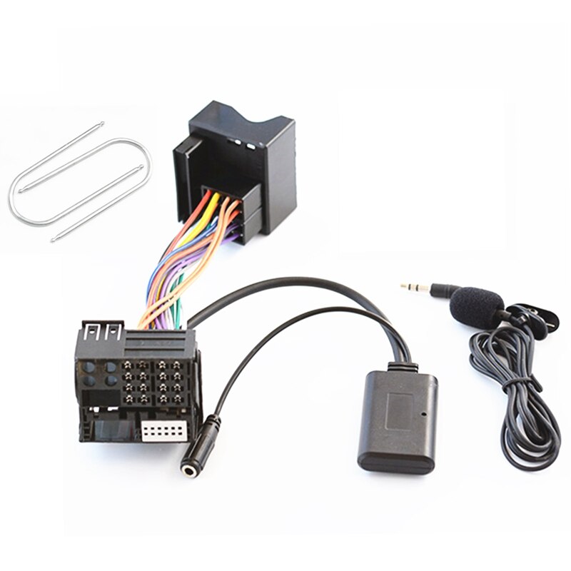 Auto Bluetooth 5,0 Aux Kabel Mikrofon Freisprecheinrichtung praktisch Freies Aufruf Adapter für Peugeot Citroen C2 C5 RD4