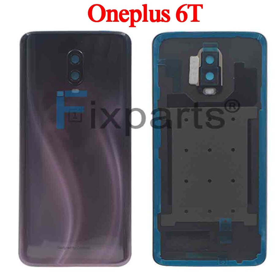 Originale A6000 di Vetro Per OnePlus 6 7 Pro Della Copertura Posteriore Della Batteria del Portello Posteriore di Vetro Per Oneplus 6T Coperchio Della Batteria 1 + 6 + Custodia + Colla