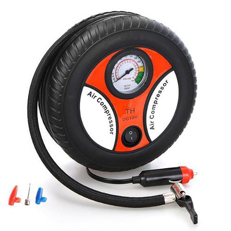 Mini Portable Car Air Compressor 12v Auto Inflatable Pumps Electric Tire Inflaters 260PSI Air Compressor