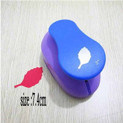 leaf Handmade Crafts Scrapbooking Tool Paper Punch For Photo Gallery DIY Card Punches foliage Embossing device Stamping: Brown