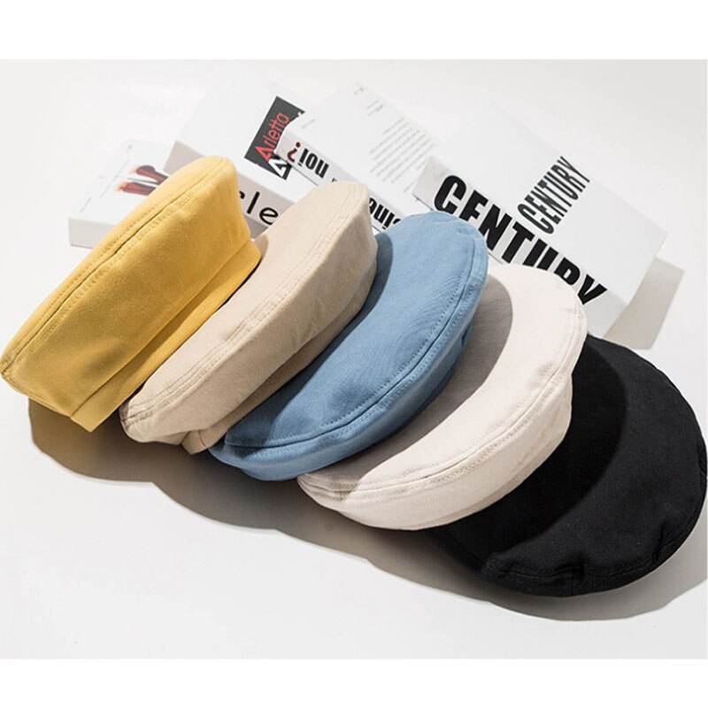 Retro cotton Beret Hat Women Cap Female Ladies Beanie Beret Girls For Summer And Autumn THIN