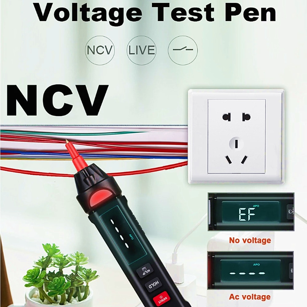 Mustool MT007/Pro/En Digitale Multimeter Pen Type ... – Grandado