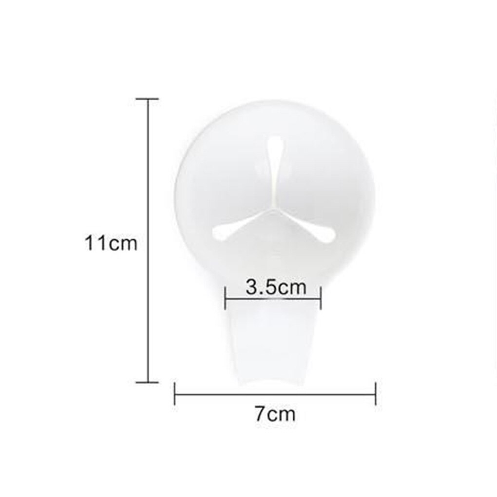 Egg Seperator Egg White Yolk Sifting Holder Egg Divider Tools Kitchen Accessory 10cm(L) * 3.5cm(W) * 7cm(D)