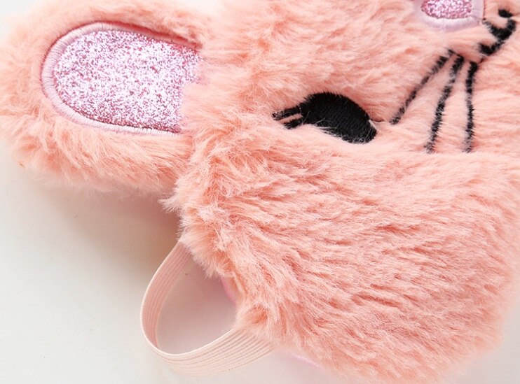Slaap Oogmasker Slaapmasker Katoen Roze Muis Eyepatch Slaapmasker Leuke Eye Cover Travel Rest Eye Band Slaapmiddel Eye blinddoeken