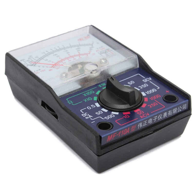 Voltmeter Ammeter Ohm Tester Electric Analog Multimeter Multitester Portable Voltmeter Ammeter AC / DC OHM Multi Meter Tester